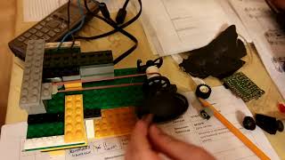 Lego grinder Станок из Лего, сверлильный и шлифовальный !