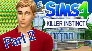 Let's Play The Sims 4: Killer Instinct Part 2 - First Kill
