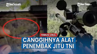 Sulit Terlihat, Video Penampakan Sniper TNI yang Pantau Pergerakan KKB Lewat Teleskop