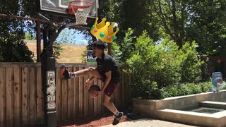 I AM THE KING OF BACKYARD LAYUPS..!