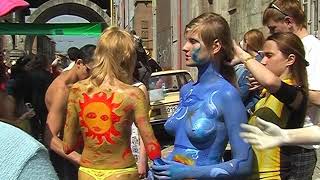 бодиарт в Одессе 010505 / bodypainting in Ukraine