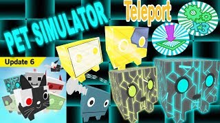 Pet Simulator ~ UPDATE 6 Cyborg PETS!!!!!!! NEW PASS you NEED to BUY ASAP!