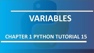 Variable in Python : Tutorial 15