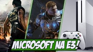 NOVO xbox one scorpio, slim e jogos incriveis - Microsoft na E3