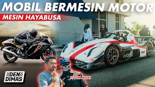 SUZUKI HAYABUSA DIJADIIN MOBIL BALAP, Paling Kenceng Di Mandalika