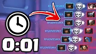Overwatch - Disgusting INSTANT Hexakills
