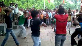 Indian Stick Fighting Display