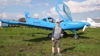 Небо зовет! Макс отправился на аэродром / полетали на самолете, увидели аэрошоу, посидели в  Л-29