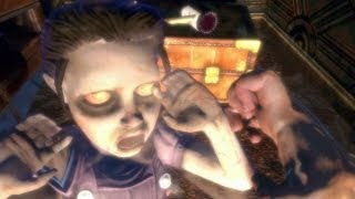 BioShock - Harvesting a Little Sister - Gameplay