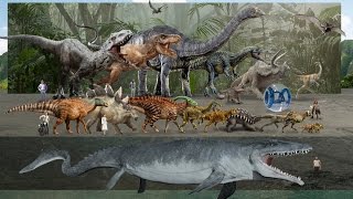 Крутой вип турнир битв динозавров Jurassic World The Game прохождение на русском