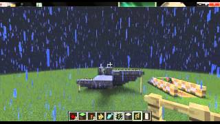 R and P redstone tutorial=scale mobili e stendardi