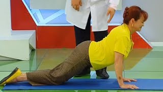 Упражнение при болях в пояснице