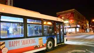MTA New York City Bus 2014 Nova Bus LFS 8090 On The Q17 @ 168th Street & Jamaica Avenue