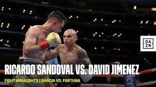 FIGHT HIGHLIGHTS | Ricardo Sandoval vs David Jimenez