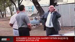 Goranboy rayon icra hakimiyyətinin başçısı iş adamına böhtan atıb