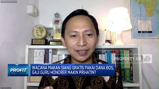 Makan Gratis Pakai Dana Bos, Gaji Guru Honorer Makin Prihatin