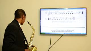 EXERCÍCIOS COM A NOTA SOL (continuação). Aula 36 - Iniciando Pelo Sax Alto (Mi bemol) Zebedeu.