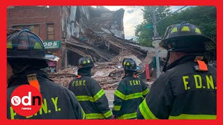 Man Miraculously Survives Collapse of Three-Storey Building in Brooklyn