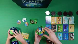 [69-2 Planet] Планета - играем в семейную настольную игру Planet + мнение об игре