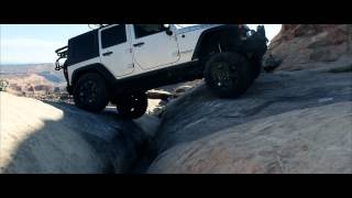 Jeep Wrangler Unlimited Rubicon Dodge Ram Power Wagon Moab Jeep Safari 2012 footage