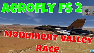 Aerofly FS 2 | VR | Monument Valley Air Race
