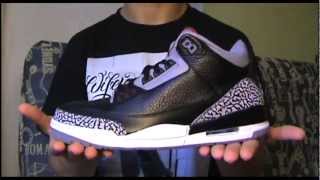 Видео-обзор Air Jordan III (3) Retro "Black Cement" от Свистова Арсения