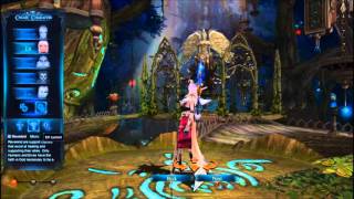 Бесплатная MMORPG Forsaken World: выбор персонажа