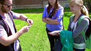 Magic Trick With A Business Card!