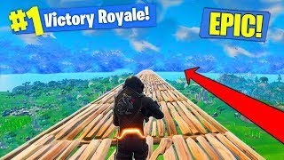 ULTIMATE SKY BRIDGE In Fortnite Battle Royale!