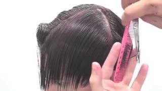 КОРОТКАЯ градуированная стрижка Short graduated haircut