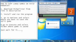 How to copy large PS3 games to a FAT32 Hardrive!