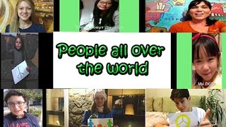 People all over the world // By Kate Jolly