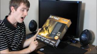 Zotac nVidia GeForce GTX 480 DX11 Extreme Graphics Card Unboxing & First Look Linus Tech Tips