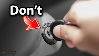 Never Start Your Car Like This