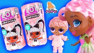 #MAKEOVER! ХОЧУ БЫТЬ КАК СЕСТРА! LOL Surprise Dolls #Hairgoals КУКЛЫ ЛОЛ 5 СЕРИЯ / Май Тойс Пинк