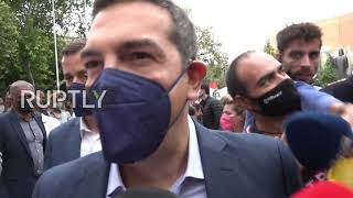 Greece: PM Mitsotakis booed as thousands come to bid farewell to late composer Theodorakis