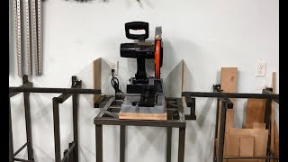 Metal Chop Saw Station