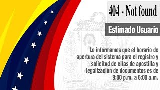 Estatus Apostilla Febrero 2019 Nuevo sistema