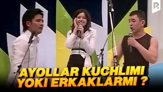 QVZ | Paxtakor jamoasi - Ayollar kuchlimi yoki erkaklarmi ? (SHM)