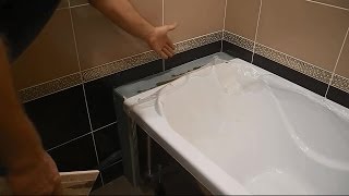 Наращиваем ванну полкой ч.3