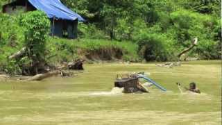 Nabire, Jayapura Papua Irian Jaya Illegal gold mining Nr The Grassberg Mine