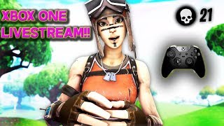 SOLO SQUADS | Fortnite Xbox One Livestream | Top Console Player | Subscribe For Good Luck