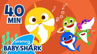 Baby Shark Hiccup and more | +Compilation | Homeschooling with Baby Shark