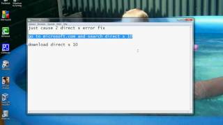 just cause 2 direct x error fix