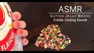 ASMR | Eating Jelly Beans | Crinkly Clicking Sounds | No Talking