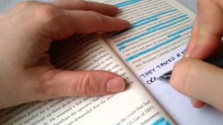 Book Examination, Writing Notes - ASMR - No Talking