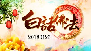 180123 卢军宏台长 白话佛法 心灵法门