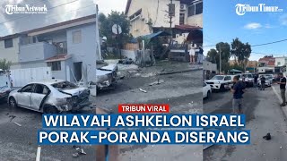 Roket Pejuang Palestina Tembus Ashkelon Israel, Iron Dome Kebobolan Lagi!