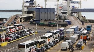 Pro řidiče autobusu/ Dover - autobusem nájezd na trajekt s lidmi, co a jak? ,