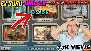 FX GURU UNLOCK:-CODE?